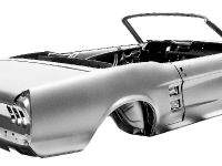 Ford Mustang Convertible body shell (1967)