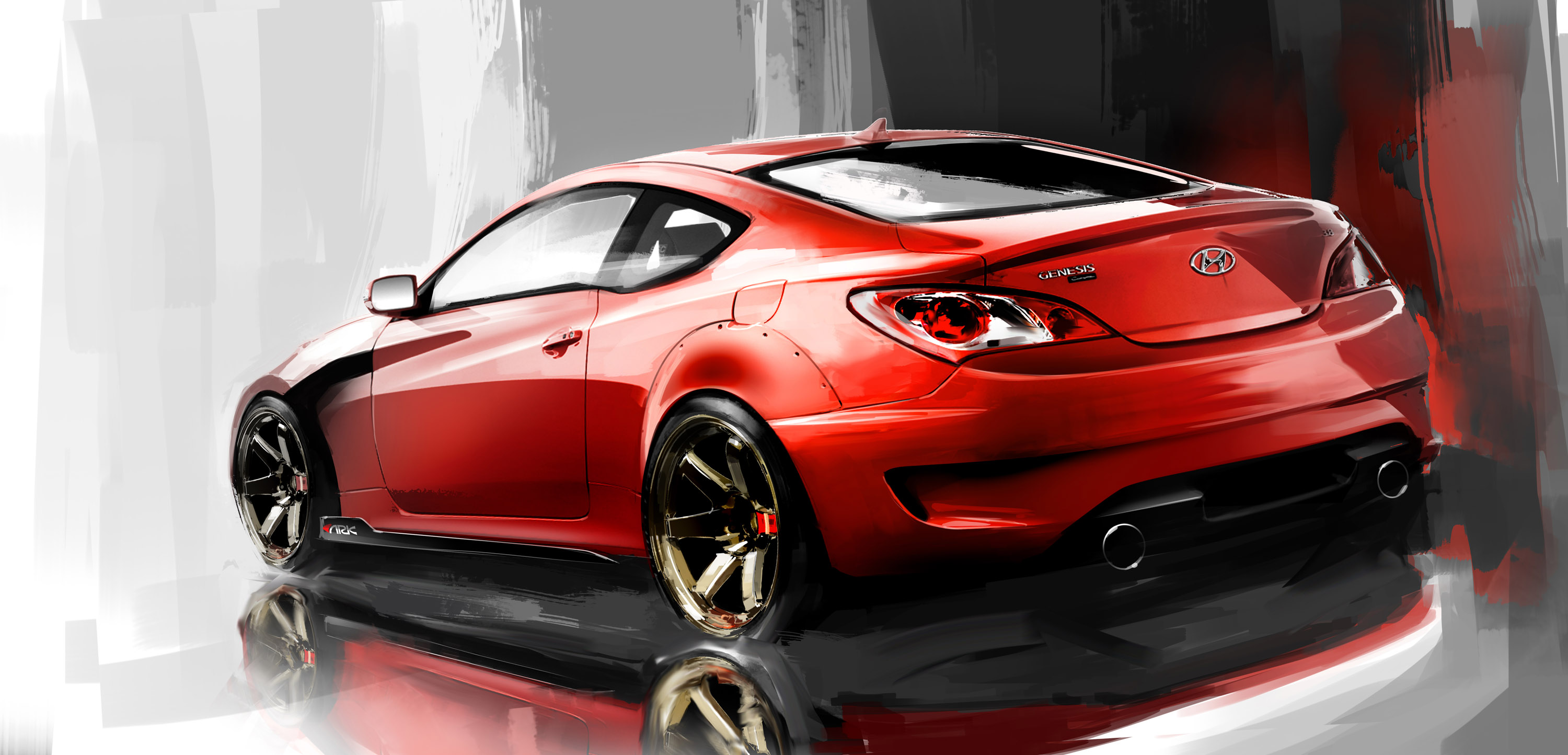SEMA ARK Performance Hyundai Genesis Coupe