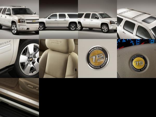 Chevrolet Suburban 75th Anniversary Diamond Edition (2010) - picture 1 of 9