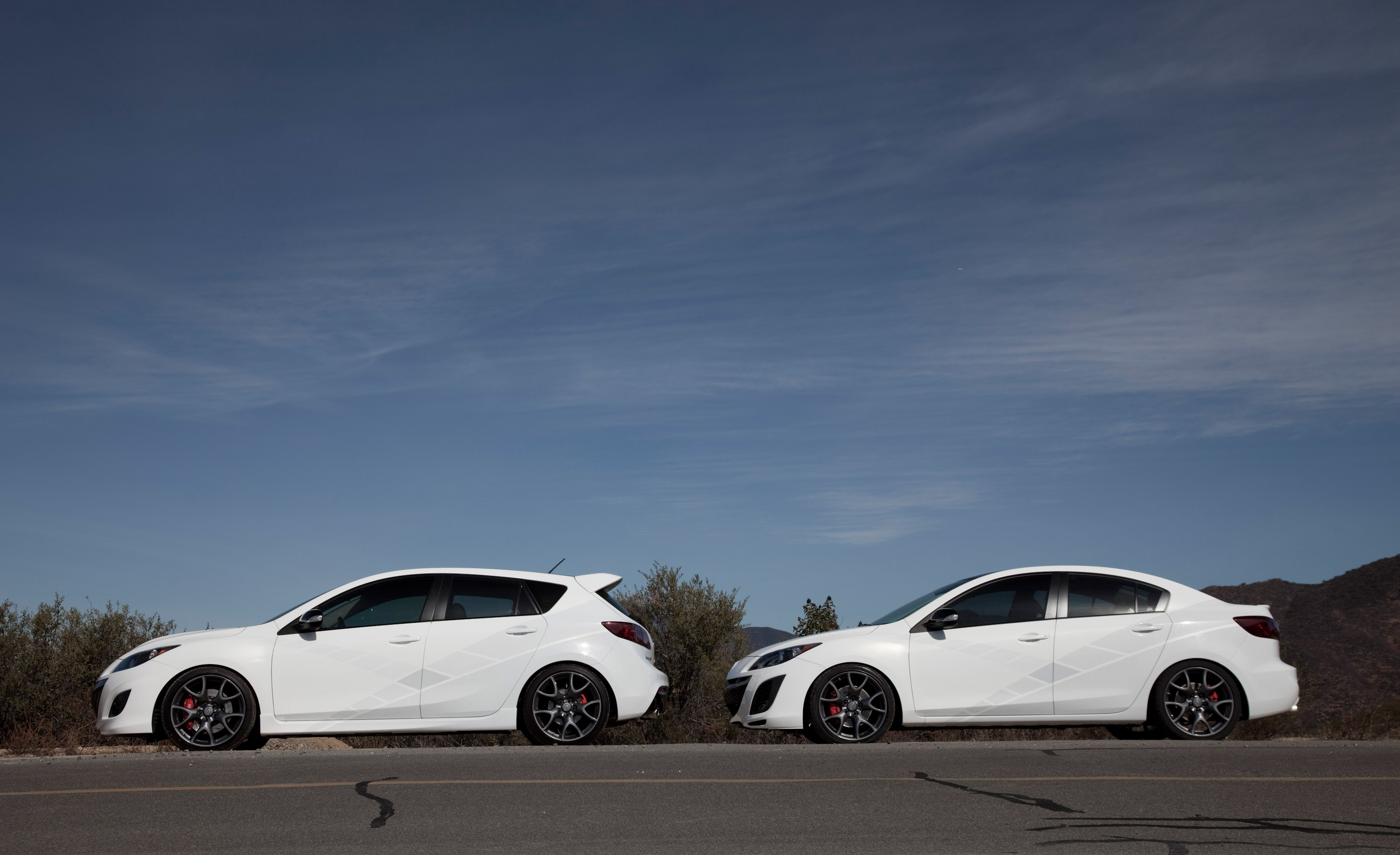 SEMA Mazda3 and MazdaSpeed3 at SEMA 2009