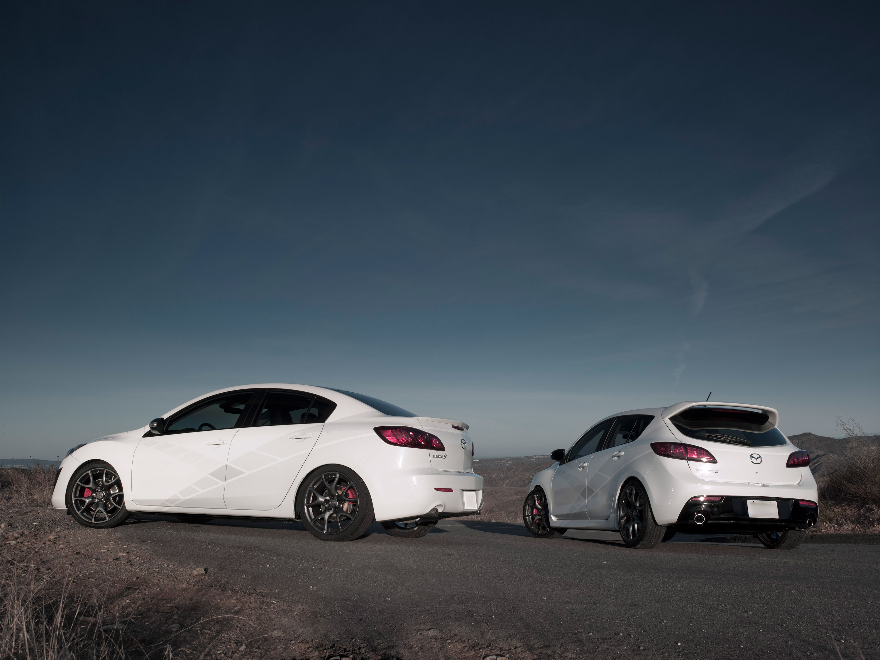 SEMA Mazda3 and MazdaSpeed3 at SEMA 2009
