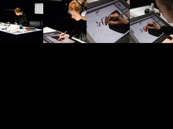 Audi A1 interior sketches (2011) - picture 1 of 4