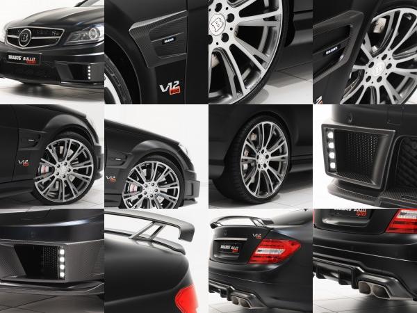 Brabus Mercedes-Benz C 63 AMG Bullit Coupe 800 (2012) - picture 37 of 54