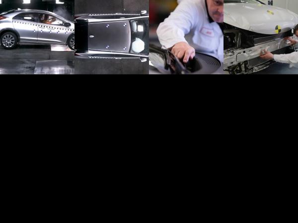 Honda Civic crash test (2012) - picture 1 of 4