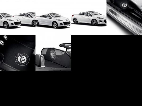 Peugeot 207 CC and 308 CC Roland Garros Special Editions (2012) - picture 1 of 6