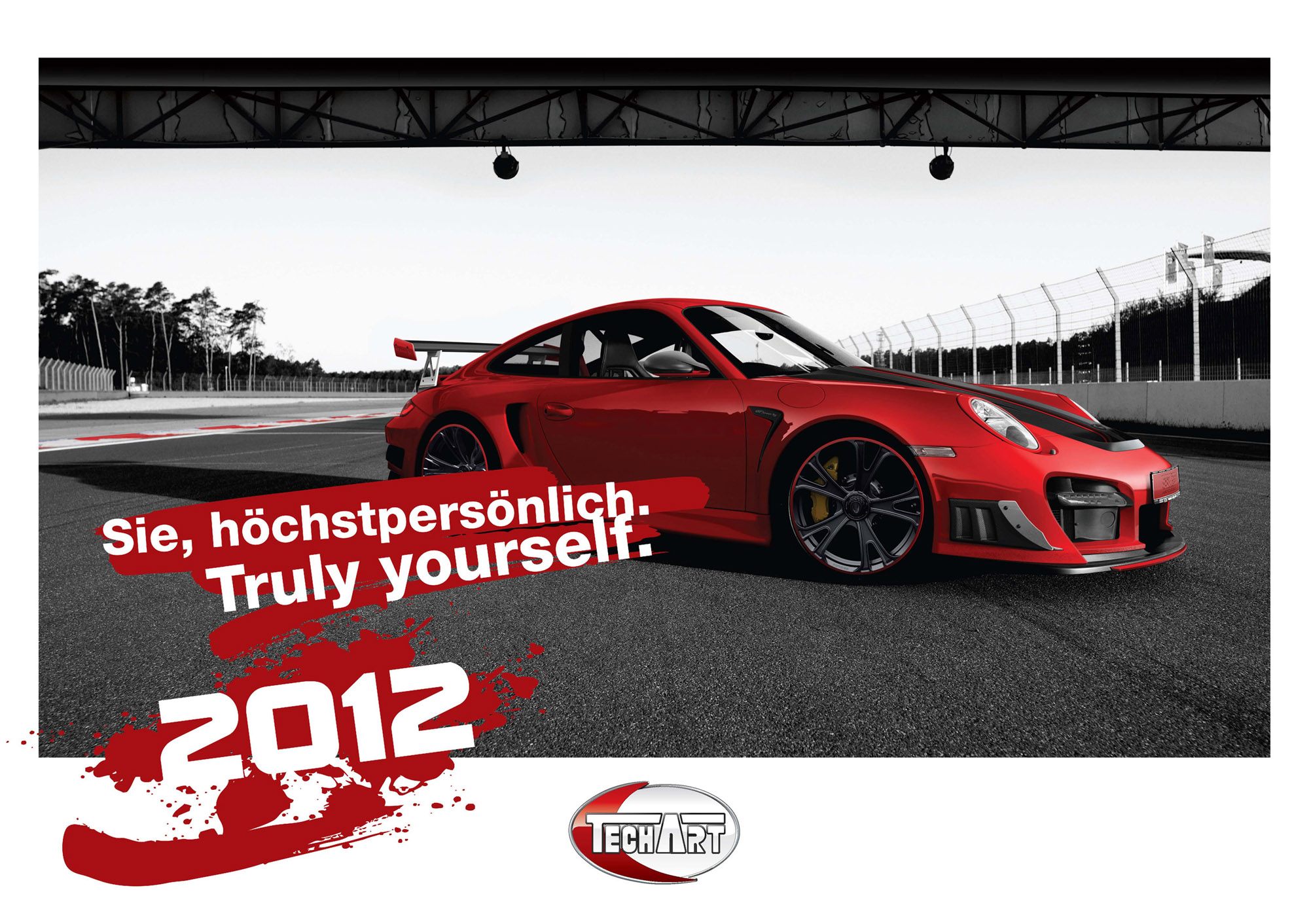 Techart wall calendar