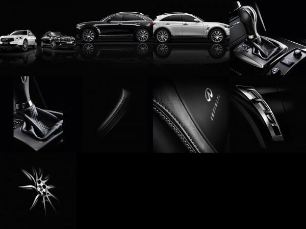 Infiniti FX Black and White (2013) - picture 1 of 9