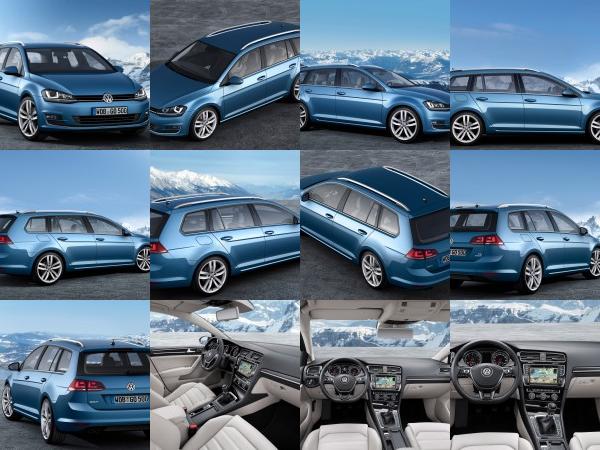 Volkswagen Golf Estate (2013) - picture 1 of 16