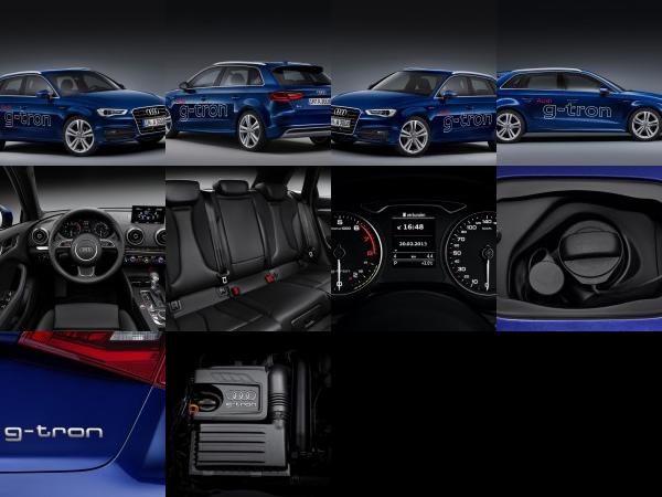 Audi A3 Sportback g-Tron (2014) - picture 1 of 10