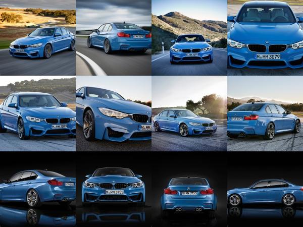 BMW M3 leak (2014) - picture 1 of 14