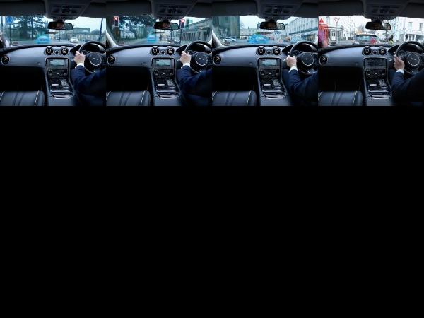 Jaguar Land Rover Urban Windscreen Follow-Me Ghost Car (2014) - picture 1 of 4