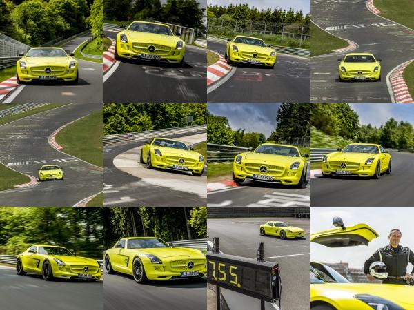 Mercedes-Benz SLS AMG Coupe Electric Drive Production Car (2014) - picture 1 of 13
