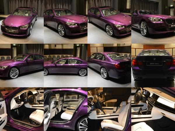 BMW 760Li V12M Biturbo in Twilight Purple (2015) - picture 1 of 20