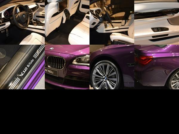 BMW 760Li V12M Biturbo in Twilight Purple (2015) - picture 13 of 20
