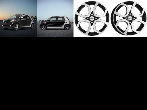 smart Dezent Smart ForFour TS dark (2015) - picture 1 of 4