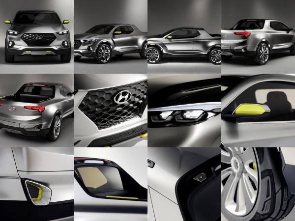 Hyundai Santa Cruz Crossover Truck Concept (2015) - picture 1 of 13