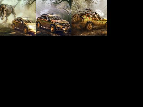 Mercedes-Benz Jurassic Park Mercedes-Benz GLE 450 AMG Coupe (2015) - picture 1 of 3