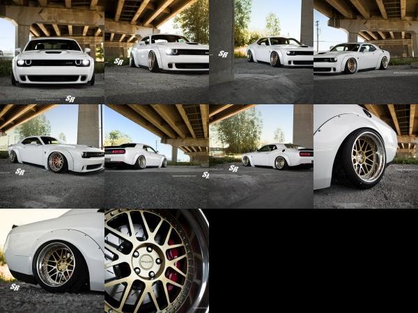 SR Auto Liberty Walk Dodge Challenger Hellcat (2015) - picture 1 of 10