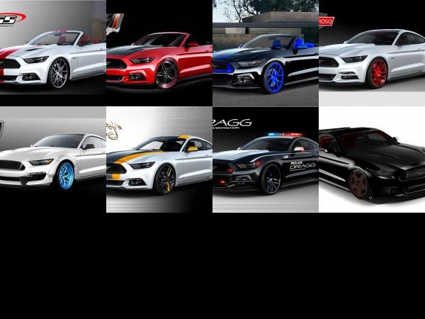 Ford SEMA Ford Mustang Lineup (2015) - picture 1 of 8