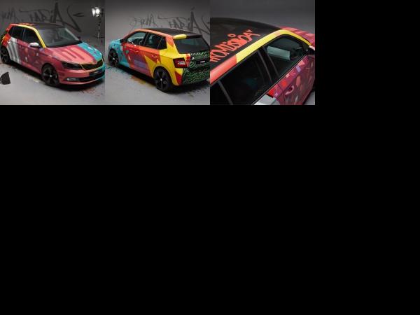 Skoda Fabia Street Art (2015) - picture 1 of 3