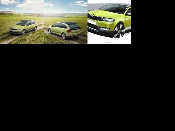 Skoda Rapid Spaceback ScoutLine (2015) - picture 1 of 3