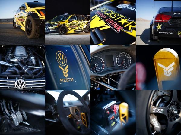 Volkswagen Tanner Foust debuts Rockstar Energy Drink / Nitto Tire VW Passat (2015) - picture 1 of 13