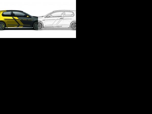Volkswagen Golf GTI Performance one-off Sketches (2015) - picture 1 of 2
