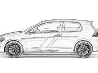 Volkswagen Golf GTI Performance one-off Sketches (2015)