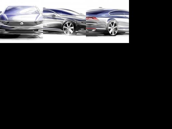 Volkswagen Passat Sketches (2015) - picture 1 of 3