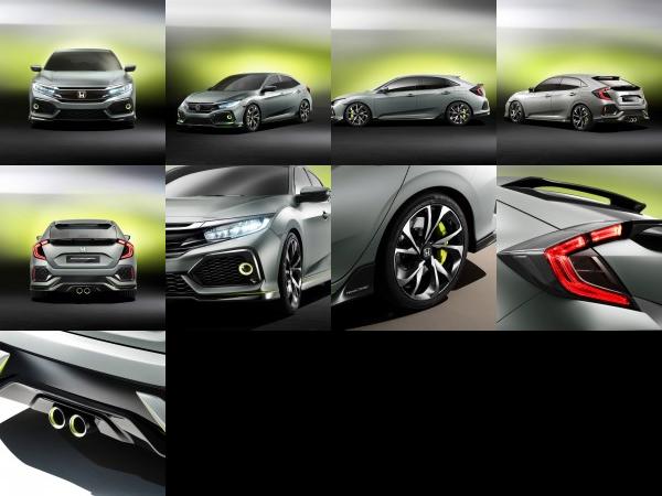 Honda Civic Hatchback Prototype (2016) - picture 1 of 9