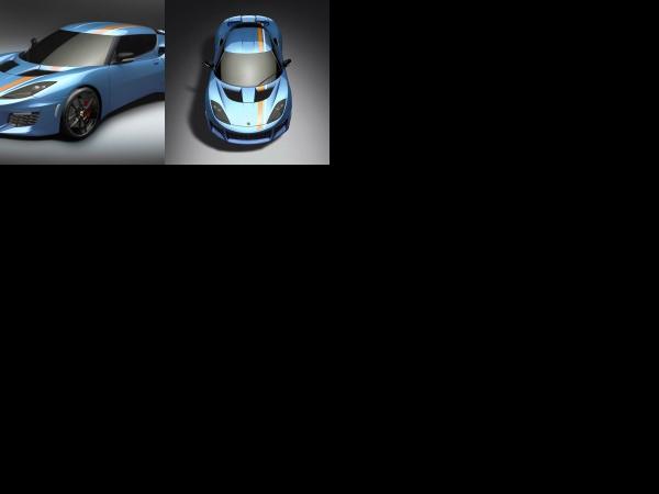 Lotus Evora Blue and Orange Limited Edition (2016) - picture 1 of 2