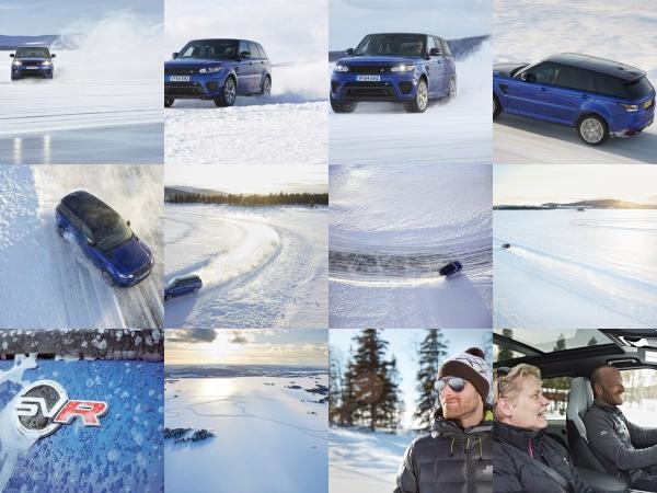 Land Rover Range Rover Sport SVR at Arctic Silverstone (2016) - picture 1 of 13
