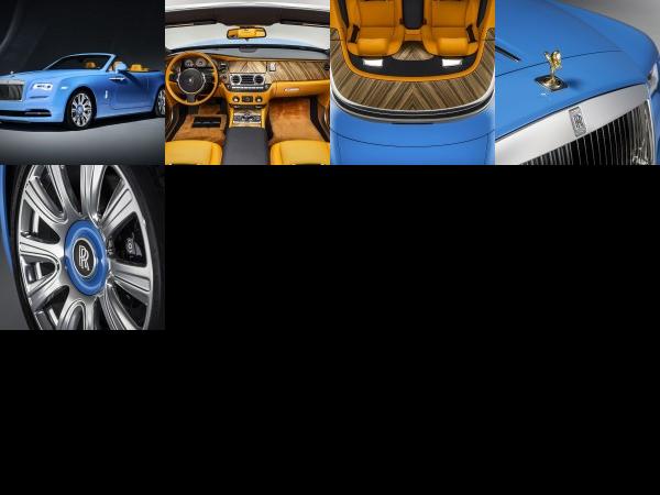 Rolls-Royce Dawn Cabriolet in Bespoke Blue (2016) - picture 1 of 5