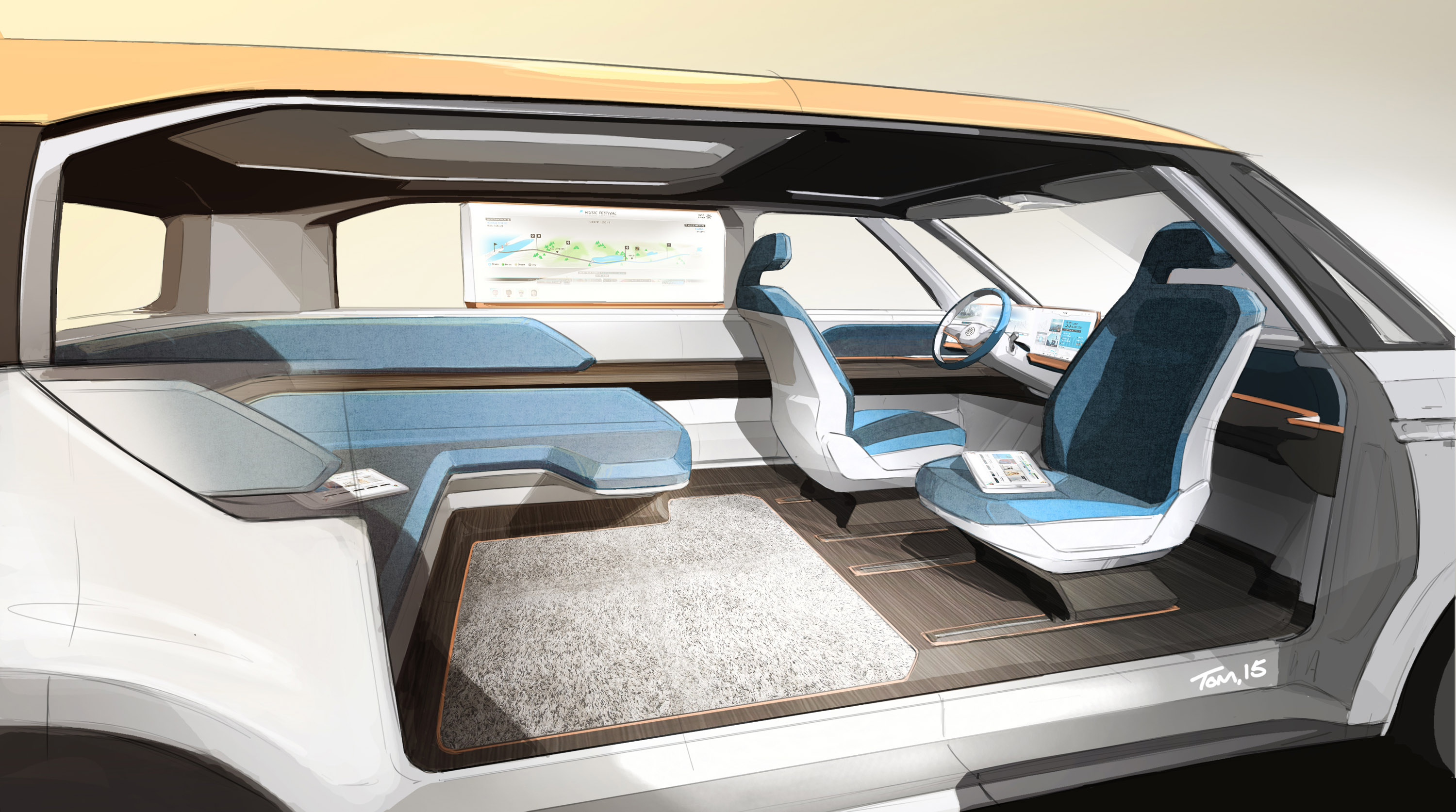 Volkswagen Volkswgen BUDD-e Concept