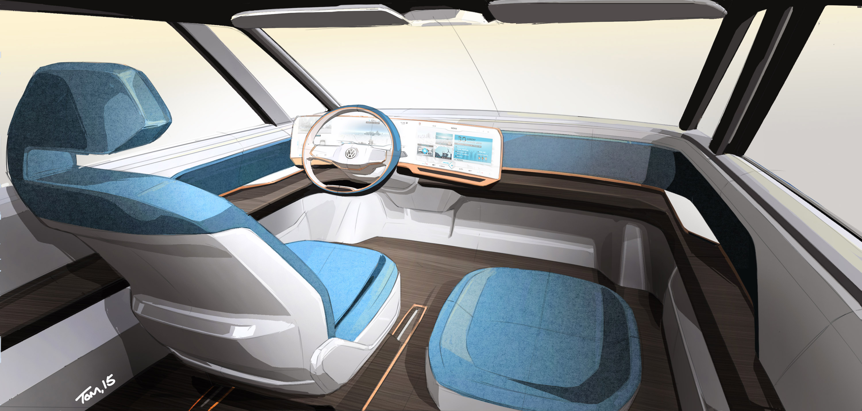 Volkswagen Volkswgen BUDD-e Concept