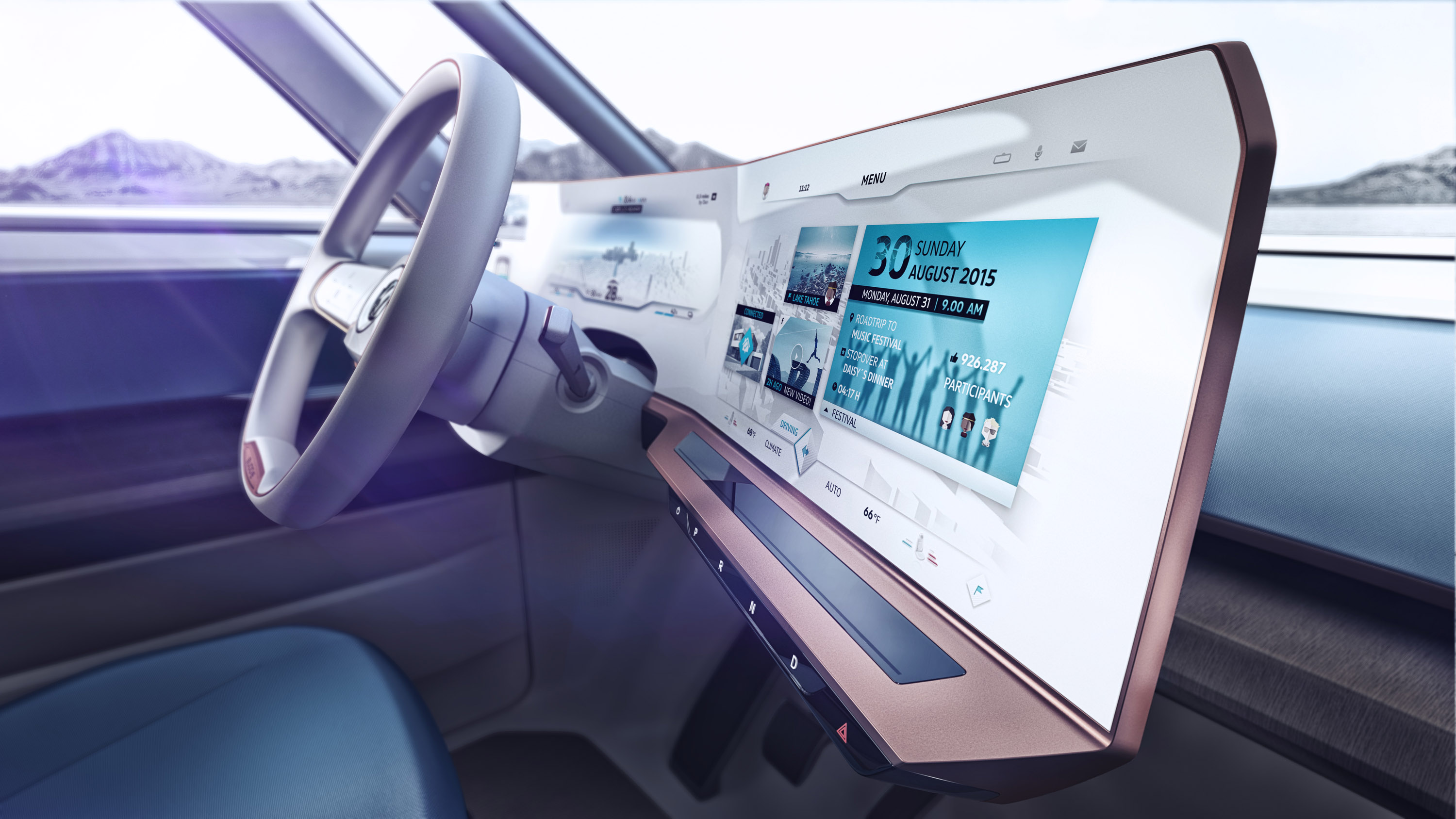 Volkswagen Volkswgen BUDD-e Concept