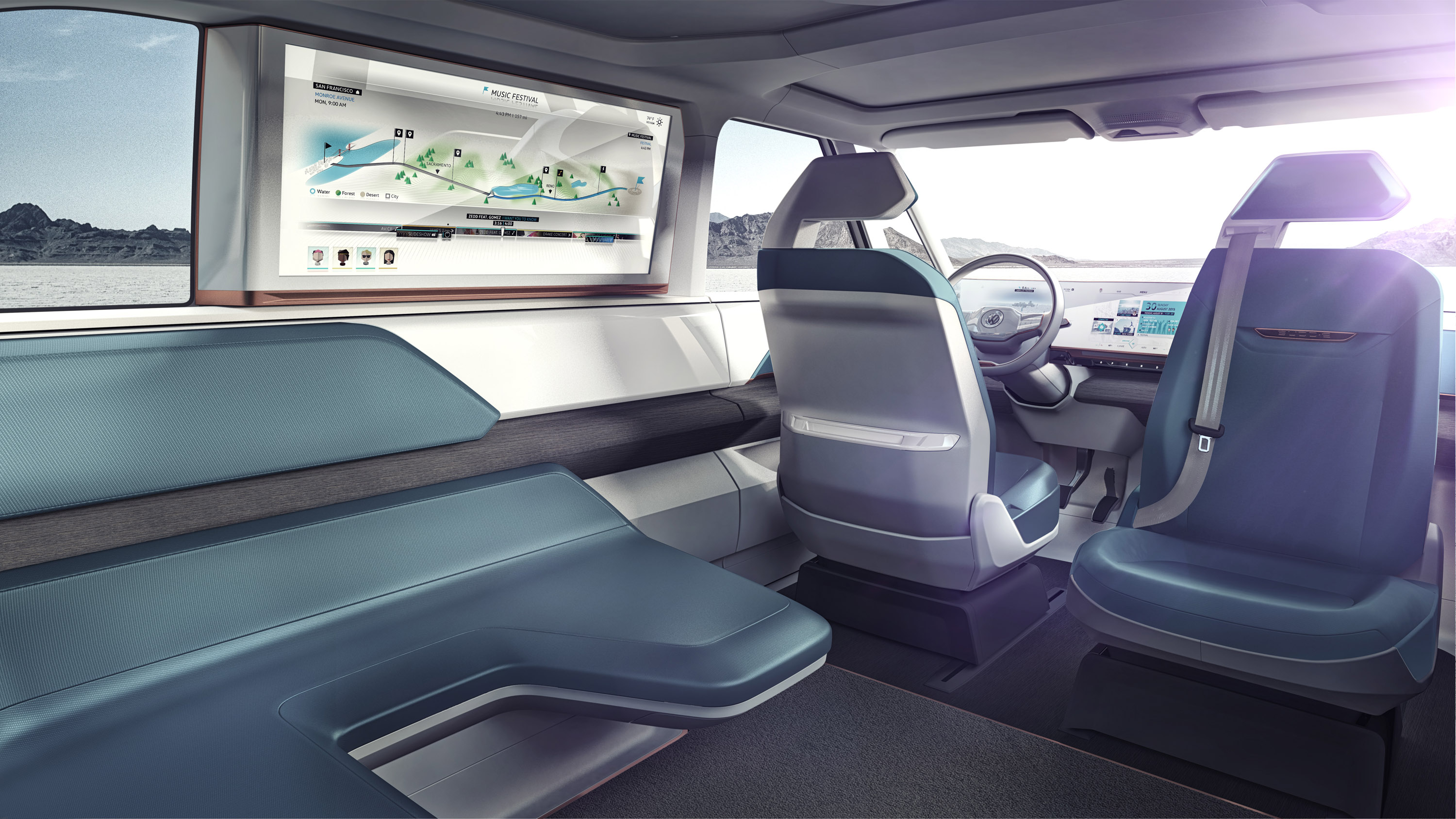 Volkswagen Volkswgen BUDD-e Concept