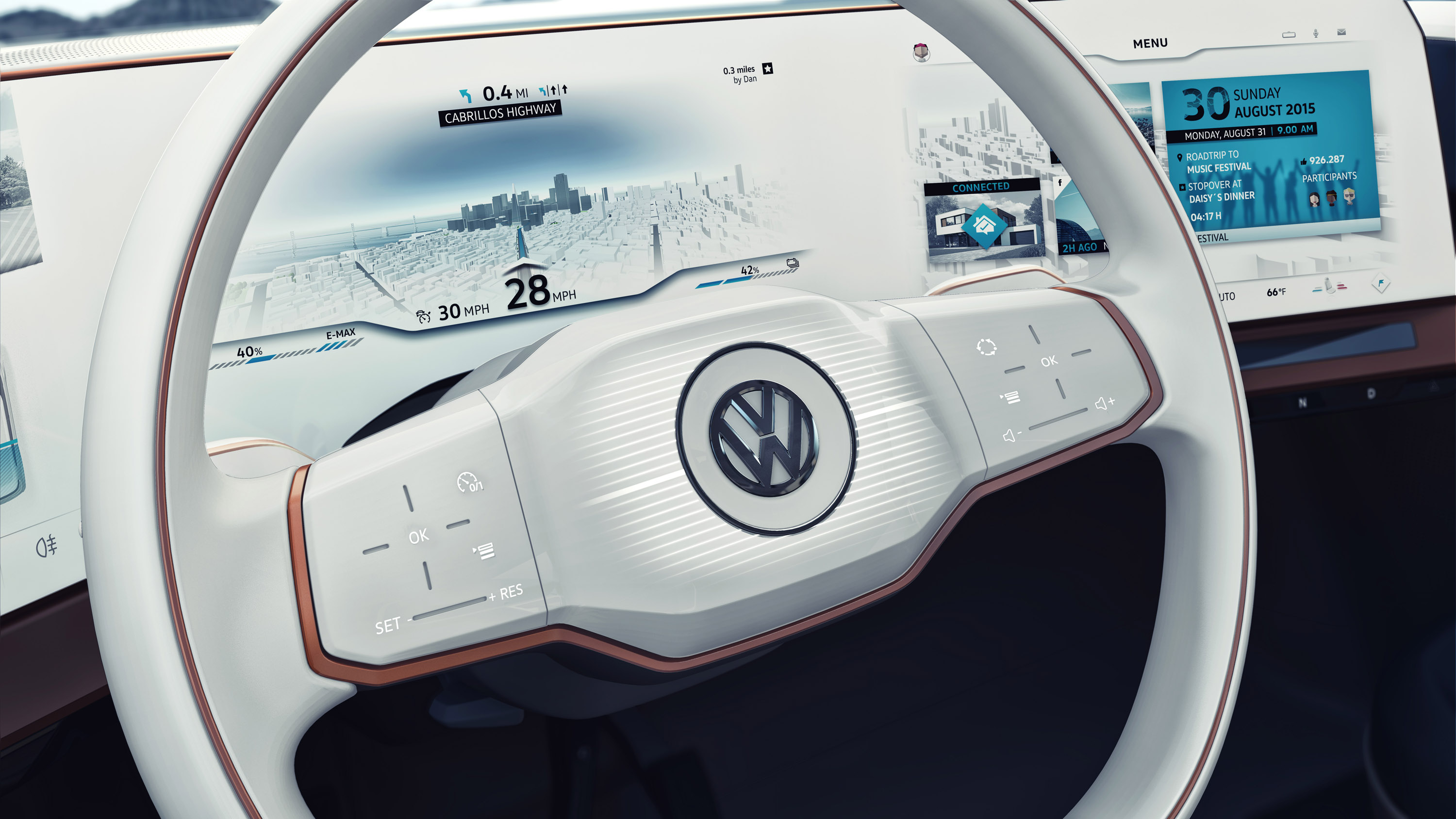 Volkswagen Volkswgen BUDD-e Concept
