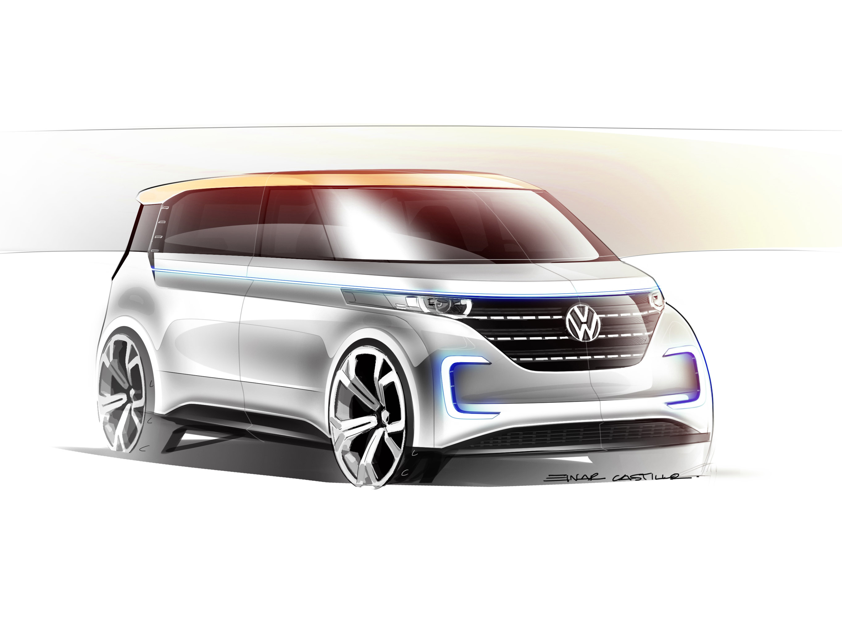 Volkswagen Volkswgen BUDD-e Concept