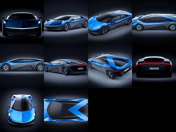 Lamborghini Elextra 45 Supercar (2018) - picture 1 of 10