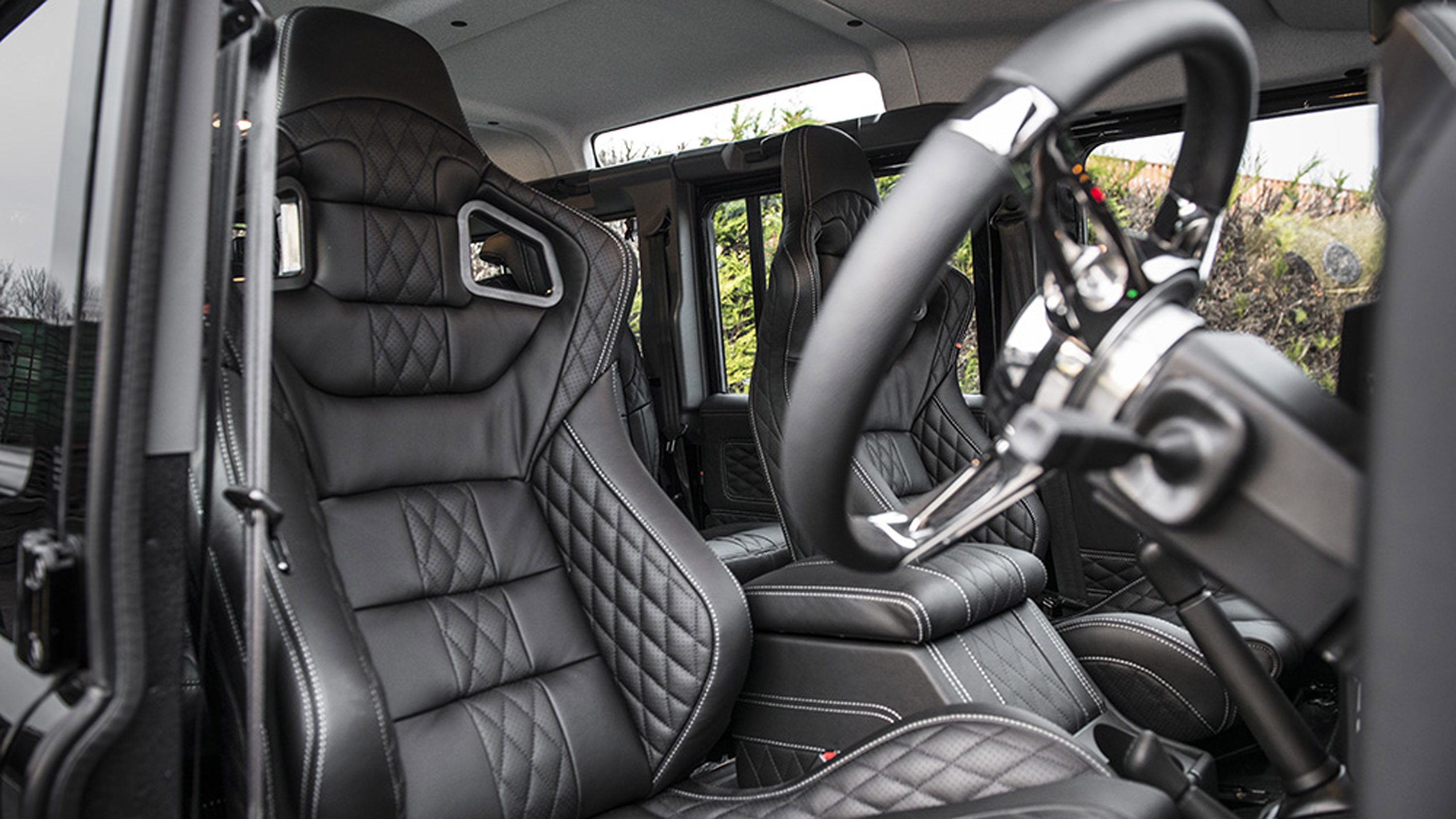 Kahn Design Land Rover Defender Volcanic Rock