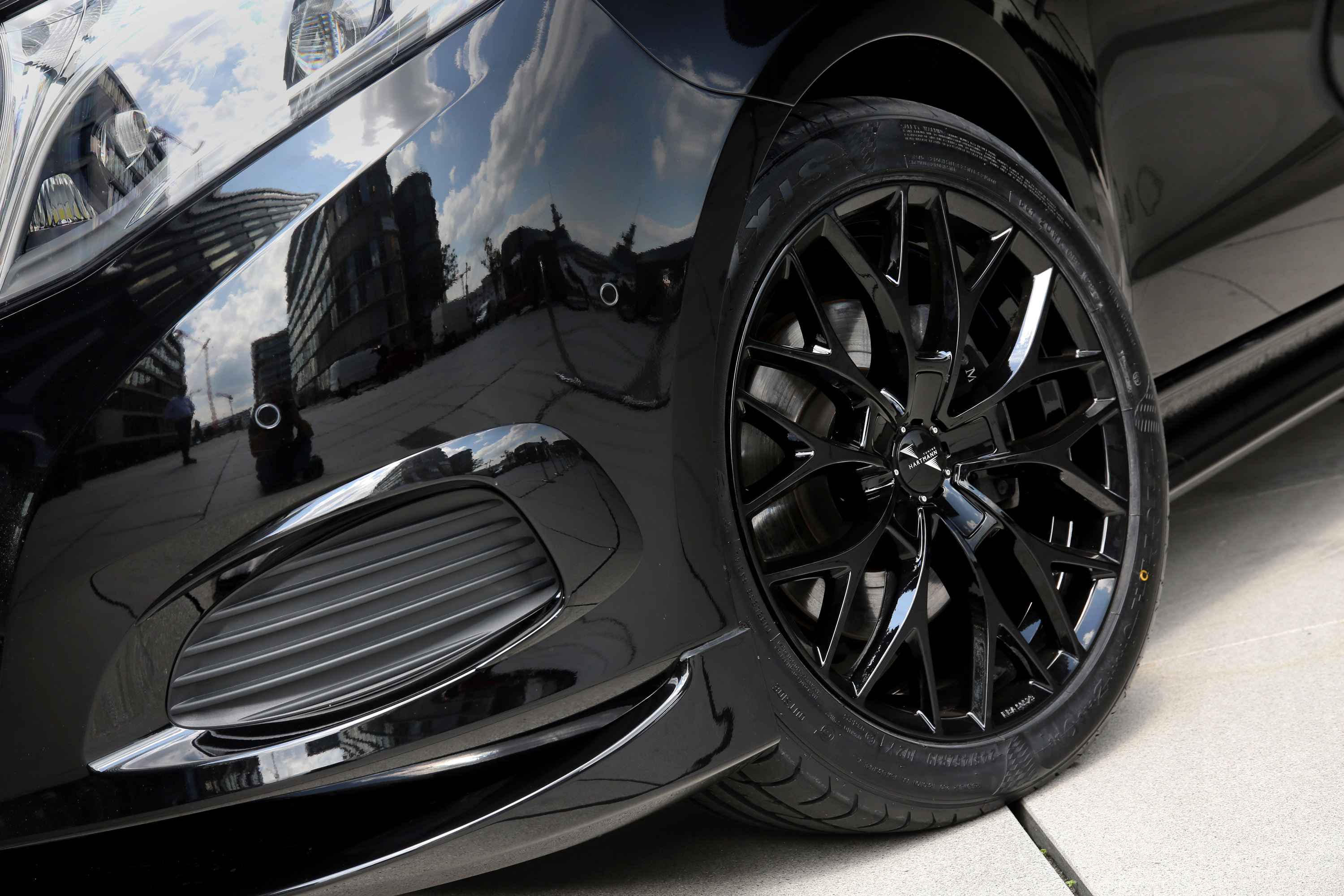 Mercedes-Benz VANSPORT.DE Mercedes V-250 Black Pearl
