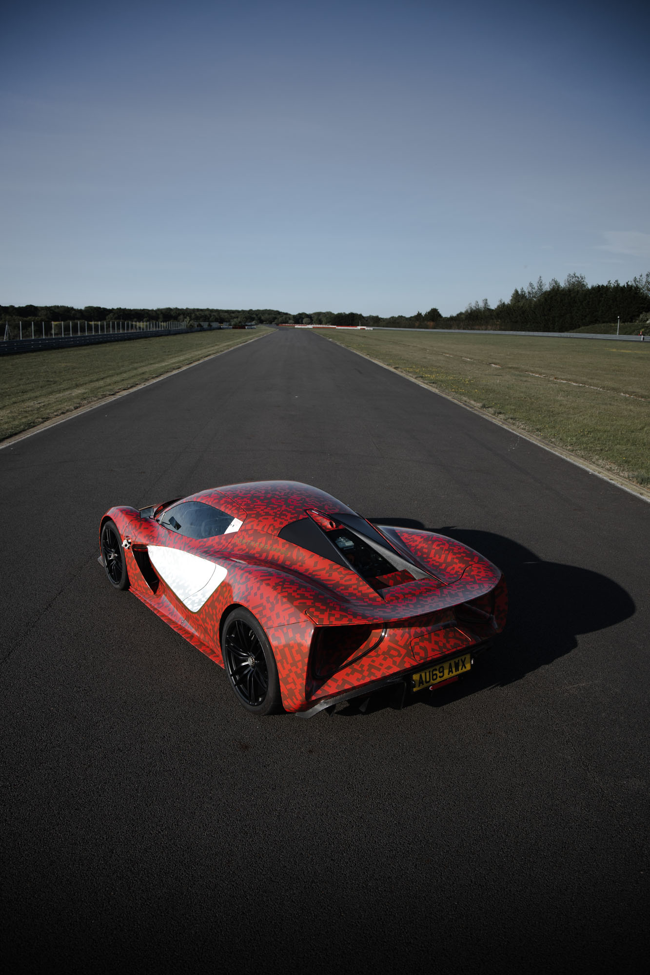 Lotus Evija development car
