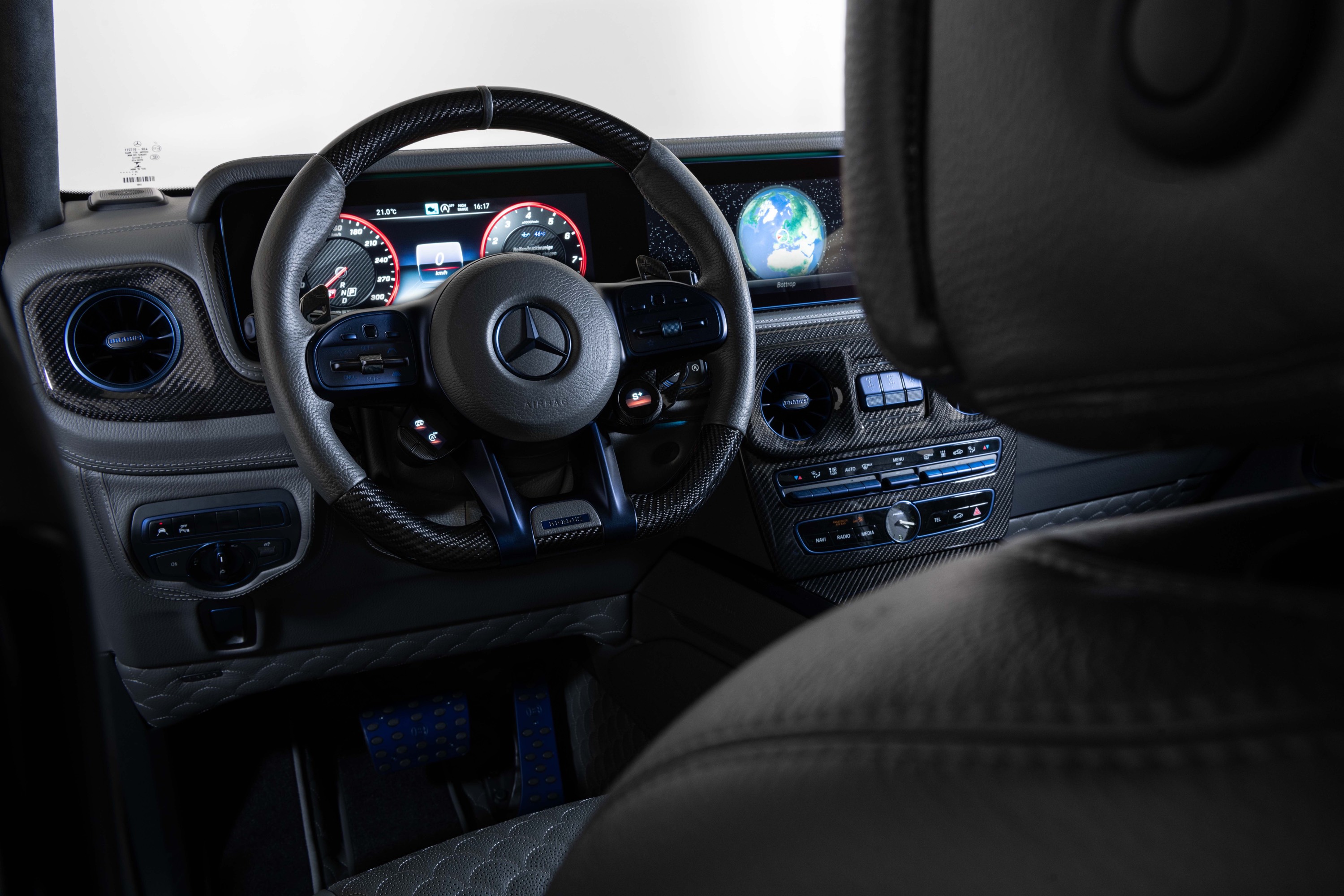 Brabus 900 DEEP BLUE Mercedes-AMG G63