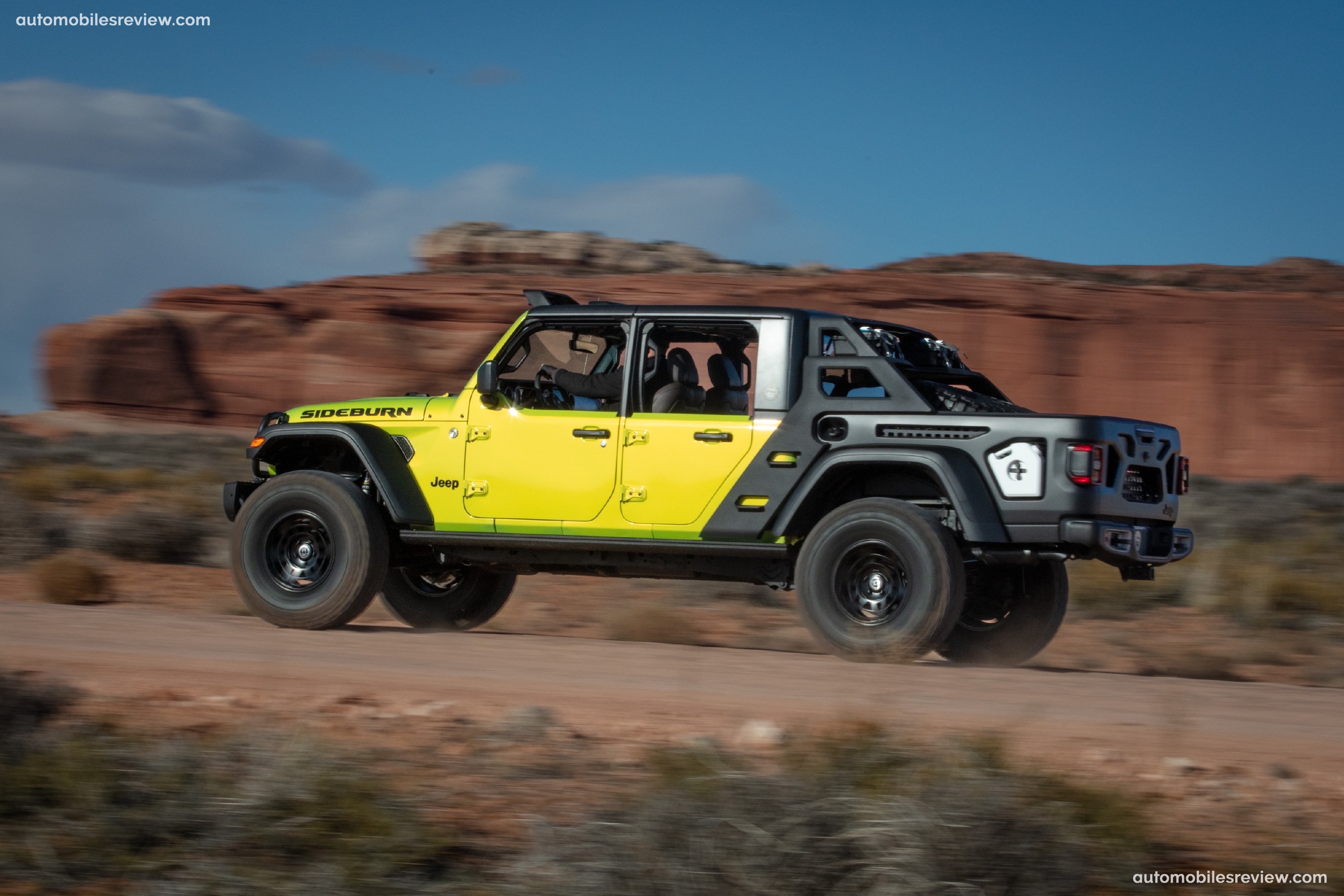 Jeep Gladiator Sideburn Concept