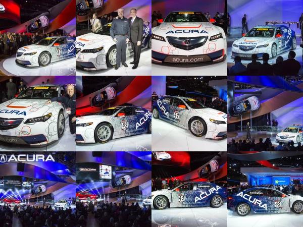 Detroit Acura TLX GT Race Car Detroit 2014 (2014) - picture 1 of 15