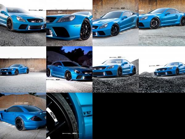 Mercedes-Benz ADV.1 Wheels Mercedes-Benz SL65 AMG Black Series (2012) - picture 1 of 10