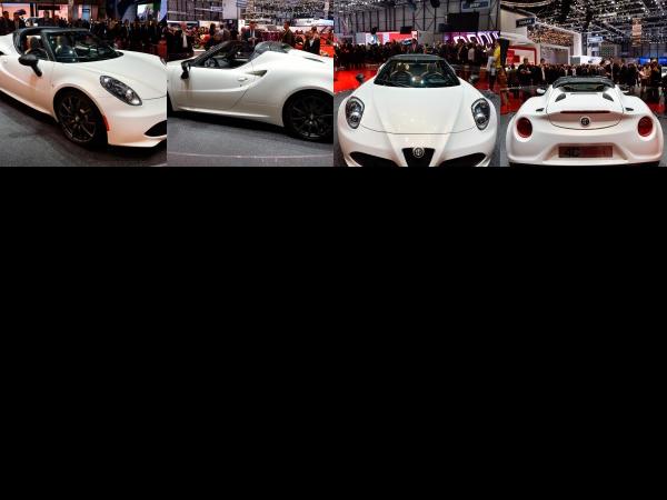 Geneva Alfa Romeo 4C Spider Geneva 2014 (2014) - picture 1 of 4