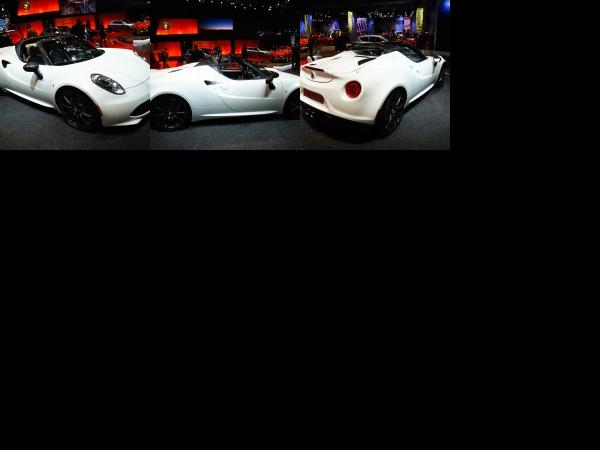 Paris Alfa Romeo 4C Spider Paris 2014 (2014) - picture 1 of 3