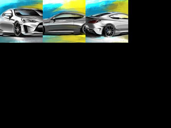 Hyundai Ark Performance Hyundai Legato Concept Genesis Coupe (2013) - picture 1 of 3